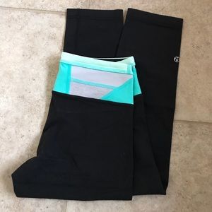 Lululemon reversible crops